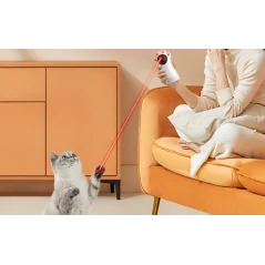 Jucărie interactivă cu laser pentru pisici, Rojeco, model labuta, Gonga®