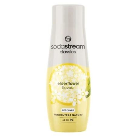 Concentrat sirop Soda Stream Elderflower Zero Flavour 440 ml, Gonga®
