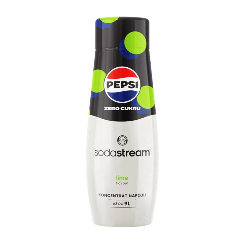 Concentrat sirop pentru Soda Stream Pepsi MAX Lime, 440 ml, Gonga®