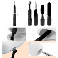 Kit perii si instrumente multifunctionale de curatare tastaturi, telefoane, aparatura electronica 20 in 1, Gonga®