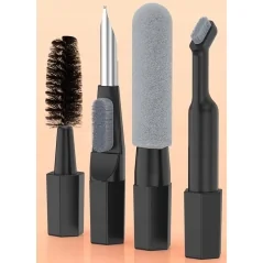 Kit perii si instrumente multifunctionale de curatare tastaturi, telefoane, aparatura electronica 20 in 1, Gonga®