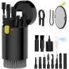 Kit perii si instrumente multifunctionale de curatare tastaturi, telefoane, aparatura electronica 20 in 1, Gonga®