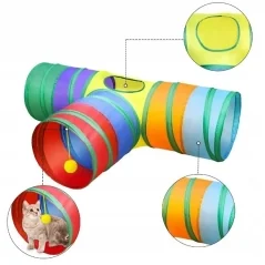 Set 21 Jucarii pentru Pisici, Tunel, mingii, soareci, undita, Gonga®