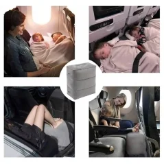 Perna gonflabila multifunctionala, inaltime variabila, pompa inclusa, inaltime maxima 45 cm, Gonga®