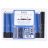 Set creioane pentru schite si desen H&B, 26 in 1, Gonga®