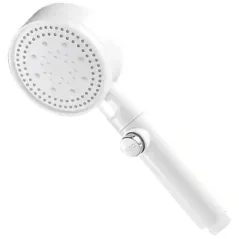 Set 3 elemente pentru dus, para de dus moderna + furtun flexibil + suport pentru perete, Gonga®