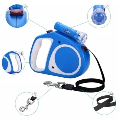 Lesa automata cu functie de blocare, lanterna led, lungime 5m, maxim 15kg, Gonga®