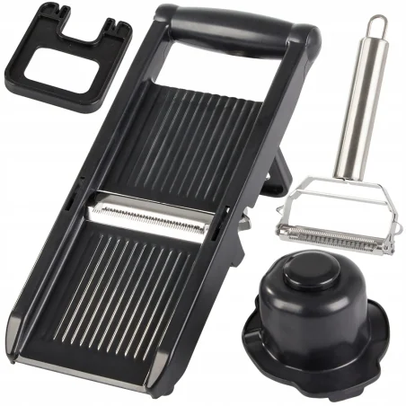 Set razatoare legume, decozitor, maner, 22.5 x 9 x 2 cm, Gonga®