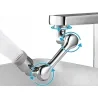 Extensie robinet rotativa, adaptor baterie, universal, rotatie de 1080 °, functie de economisire a apei, Gonga®
