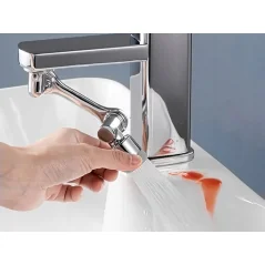 Extensie robinet rotativa, adaptor baterie, universal, rotatie de 1080 °, functie de economisire a apei, Gonga®