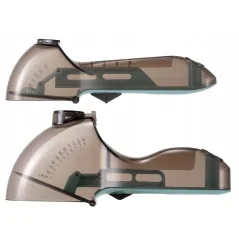 Set 2 linguri de masurare pentru bucatarie, reglabile, cu gradatie, plastic, Gonga®