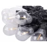 Ghirlanda luminoasa, 15 becuri, lungime totala 15 m, clasa impermeabilitate IP44, lungime intre becuri 1m, Gonga®
