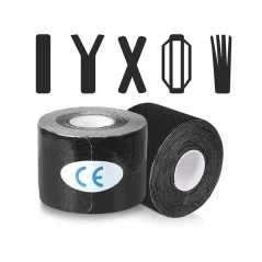 Banda Kinesiologica, Kinesio tape, recuperari kinesiologice, adeziv prietenos cu pielea, impermeabil, Gonga®