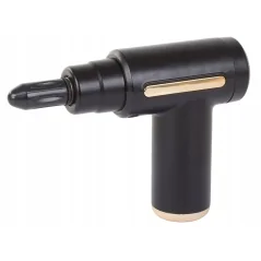 Aparat de vibromasaj intens, 4 capete interschimbabile, diferite, 30 W, 6 nivele de intensitate, Gonga®