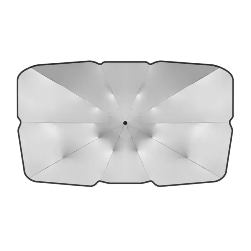 Parasolar auto tip umbrela, protejeaza impotriva radiatiilor solare, universal, 130x75 cm, Gonga®