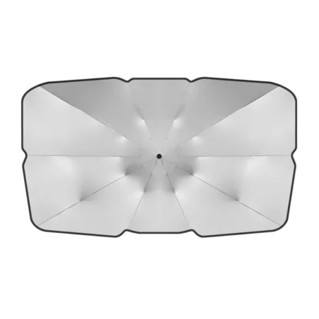 Parasolar auto tip umbrela, protejeaza impotriva radiatiilor solare, universal, 130x75 cm, Gonga®