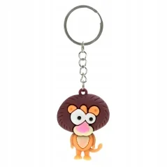 Set 12 bucati breloc din cauciuc diverse animale, Gonga®