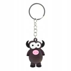 Set 12 bucati breloc din cauciuc diverse animale, Gonga®