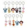 Set 12 bucati breloc din cauciuc diverse animale, Gonga®
