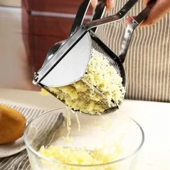 Presa pentru stoarcerea cartofilor, legumelor si fructelor, din otel inoxidabil, Gonga®