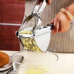 Presa pentru stoarcerea cartofilor, legumelor si fructelor, din otel inoxidabil, Gonga®