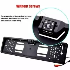 Suport placuta numar cu camera marsarier, 170 grade, night vision, Gonga®