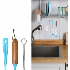 Set 7 perii de curatare pentru sticle, utile in bucătărie, Gonga®