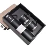 Set termos cu 3 căni din oțel inoxidabil, 0.5L, menținere a băuturilor calde 6 ore și reci 12 ore, Gonga®