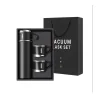 Set termos cu 3 căni din oțel inoxidabil, 0.5L, menținere a băuturilor calde 6 ore și reci 12 ore, Gonga®