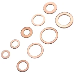 Set 200 de saibe din cupru, diferite marimi, cutie depozitare, Gonga®