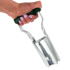 Aparat de plantat bulbii de flori, otel cromat, 23x13x8cm, Gonga®