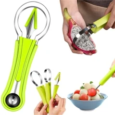Set de instrumente pentru fructe 4 în 1, pentru decorarea fructelor, Gonga®