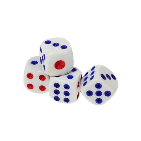 Set 100 zaruri, plastic, 12 x 12 mm, Gonga®