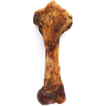 Recompensa pentru caini model Os natural de șuncă de porc uscată, 240 g, Petmex