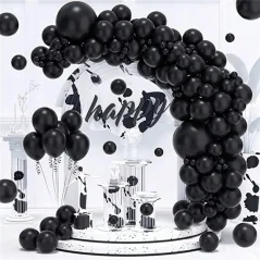 Set 50 baloane, 13 cm diametru, ideale pentru nuntă, botez, aniversări, Gonga®