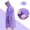 Pelerină de ploaie unisex impermeabilă, tip poncho cu glugă, Gonga®