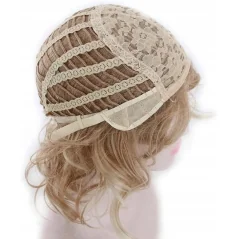 Peruca par ondulat blond, scurt, Gonga®