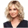 Peruca par ondulat blond, scurt, Gonga®