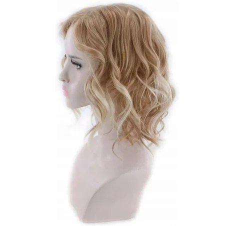 Peruca par ondulat blond, scurt, Gonga®