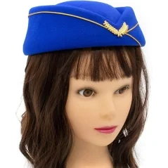 Palarie tip stewardesa, accesoriu elegant pentru petreceri tematice, Gonga®