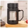 Sticlă de cafea și ceai, ceașcă cu mâner, 500 ml, Gonga®