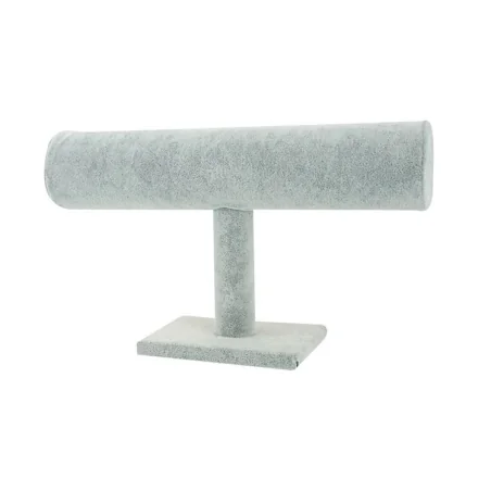 Suport cilindric pentru brățări, expunere elegantă din catifea, înălțime 13.5 cm, Gonga®