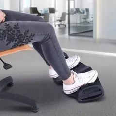 Suport de picioare ergonomic pentru birou, cu balansoar, Bonmedico