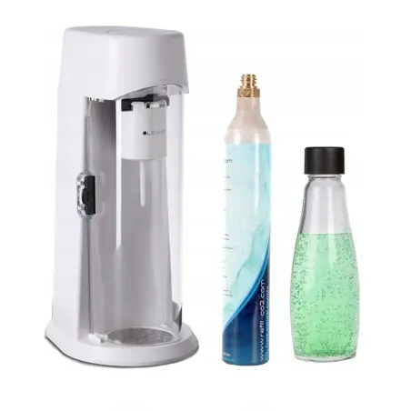 Aparat sifon/apa minerala, Levivo, cu sticla si cilindru CO2 60L
