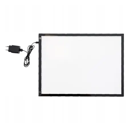 Tabla de desen A4 cu iluminare LED pentru desenat, cu incarcare Micro USB, Gonga®