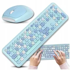 Set mouse și tastatură wireless MOFII 666, Usb