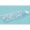 Set mouse și tastatură wireless MOFII 666, Usb