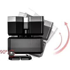 Lampa frontala, compacta, cu curea reglabila pentru cap, incarcare USB, 10W, Gonga®