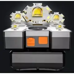 Lampa frontala, compacta, cu curea reglabila pentru cap, incarcare USB, 10W, Gonga®