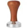 Tamper pentru espresso din oțel inoxidabil și lemn 50 mm, Gonga®